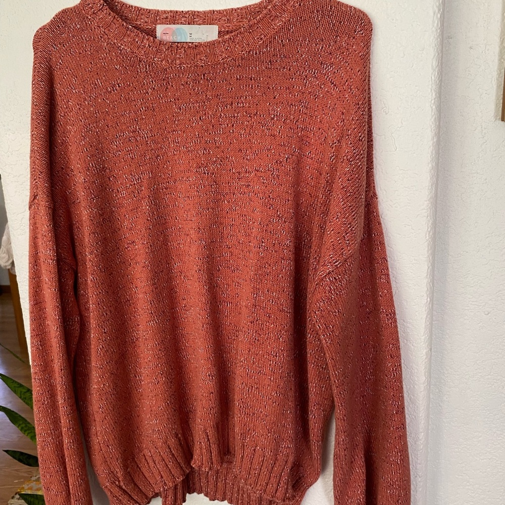 FP Beach Marbled Knit Sweater